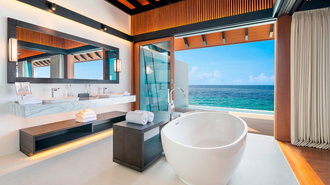 Heavenly Overwater Villa with Pool